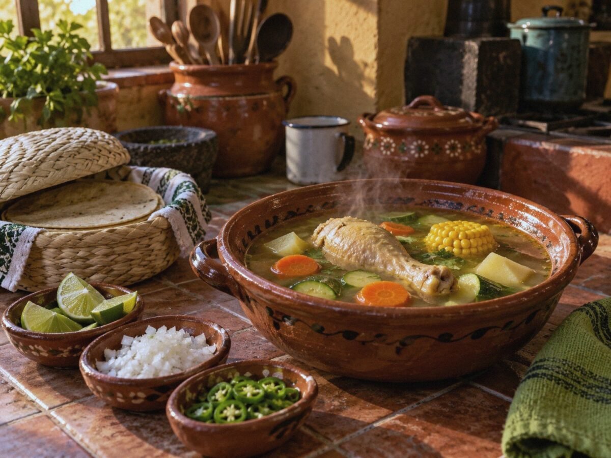 Caldo de pollo