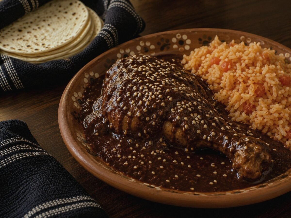 Pollo en mole