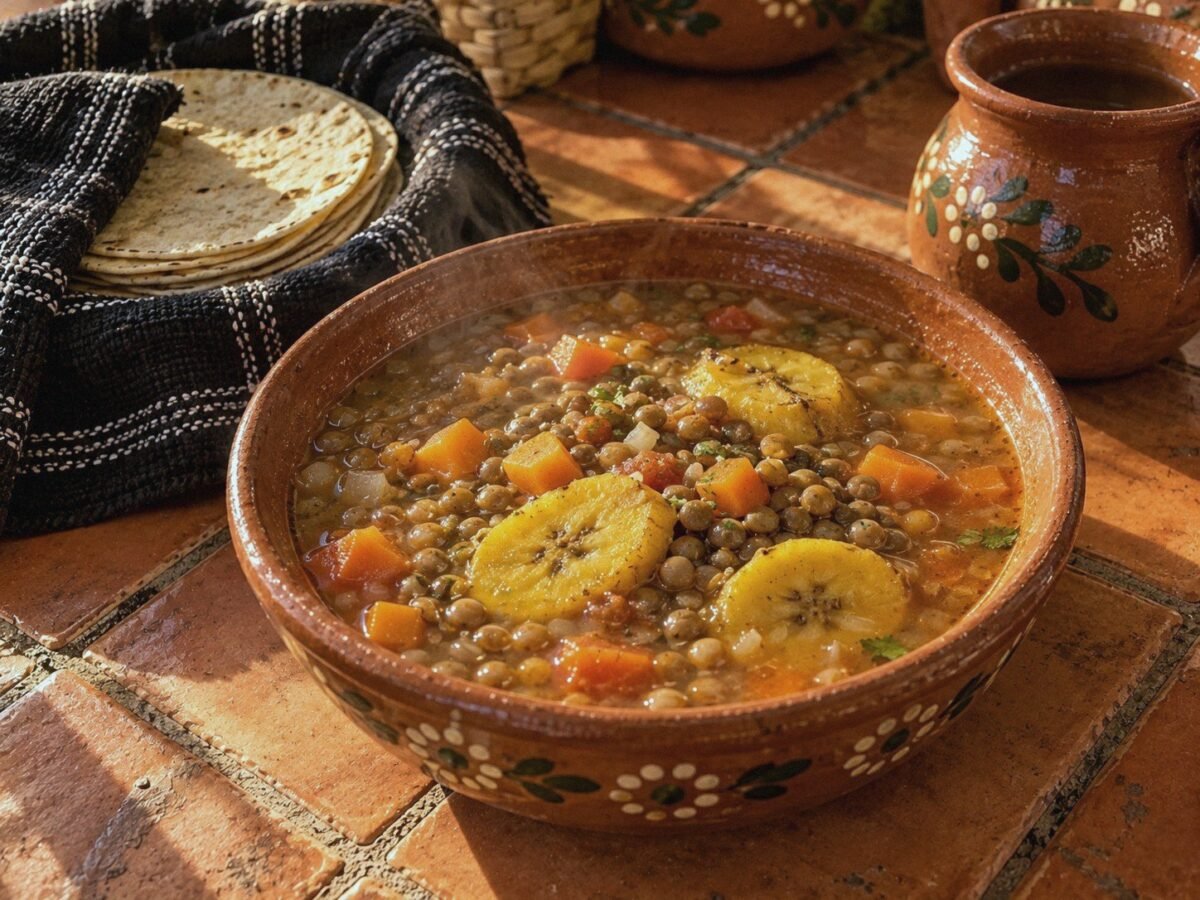 Sopa de lentejas